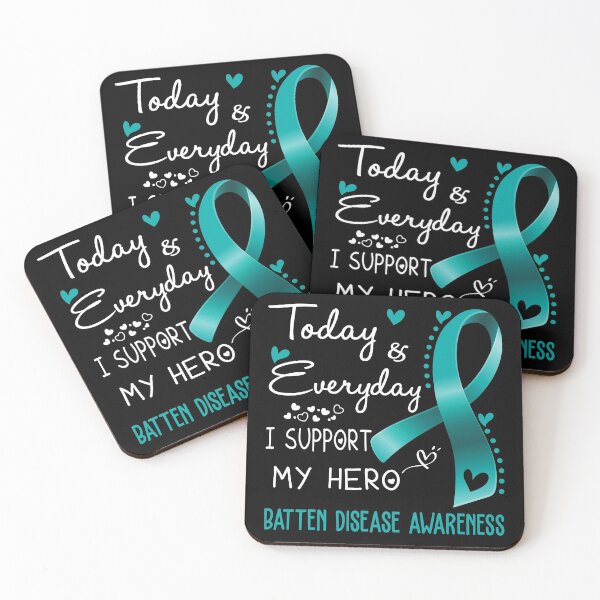 Item preview, Today And Everyday I Support My Hero Batten Disease Awareness Warrior Gifts designed and sold by hvoid41.
