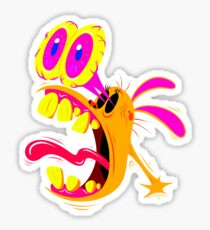Ren Psycadelic Scream Sticker