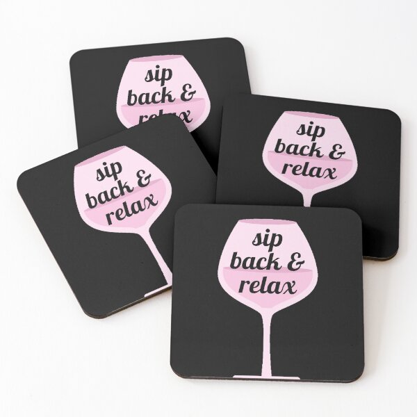 Item preview, Sip Back & Relax - Wine Graphic designed and sold by sassy-optimist.