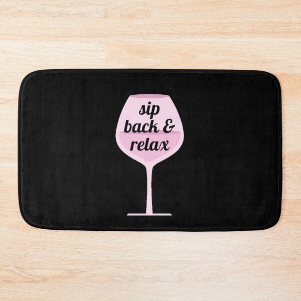 Item preview, Sip Back & Relax - Wine Graphic designed and sold by sassy-optimist.