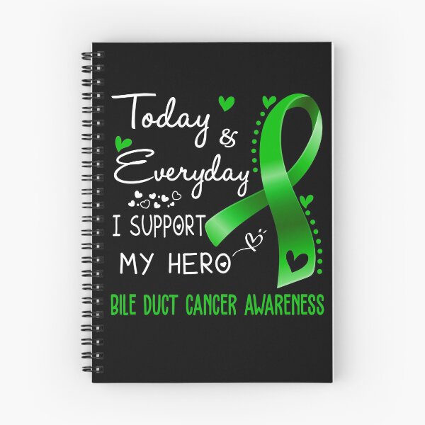 Item preview, Today And Everyday I Support My Hero Bile Duct Cancer Awareness Warrior Gifts designed and sold by hvoid41.