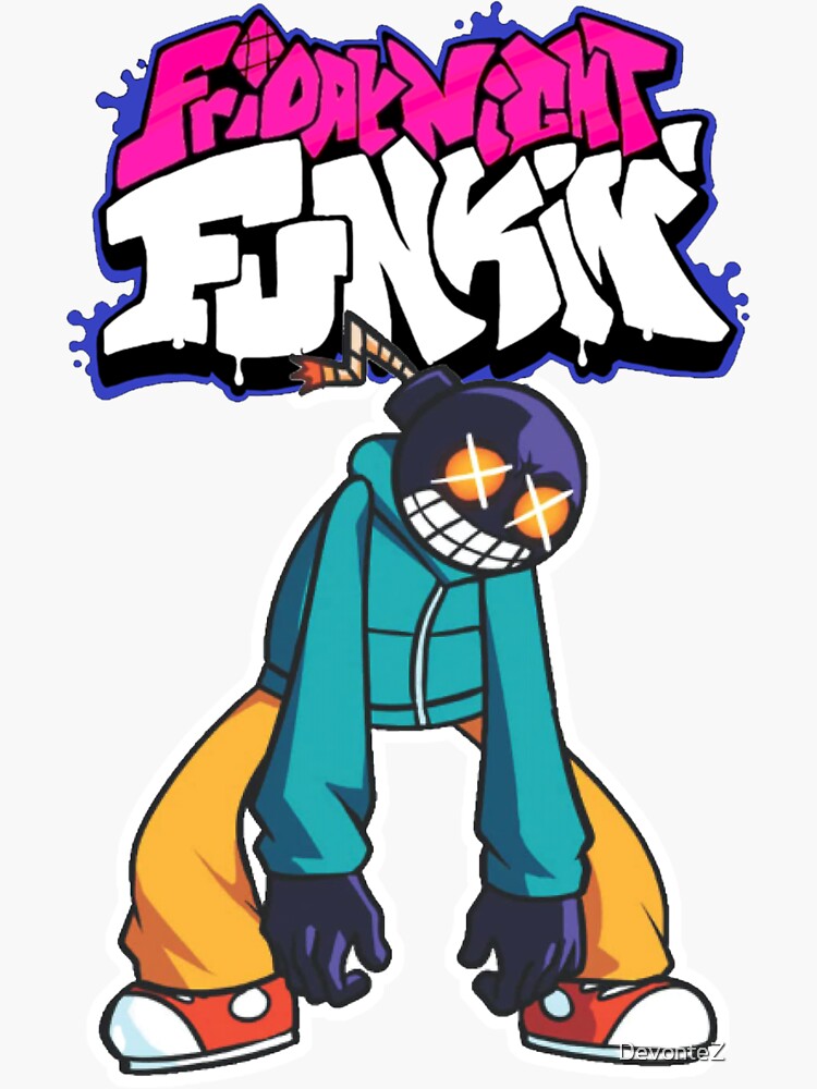 Fnf Friday Night Funkin Sticker - Fnf Friday Night Funkin Fnf Mod