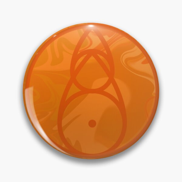 Item preview, The Owl House Fire Glyph pin designed and sold by JaycobsFavsDX.