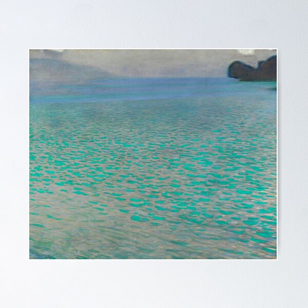 Aperçu de l'œuvre Gustav Klimt - Sur le lac Attersee créée et vendue par Vivanne-art.