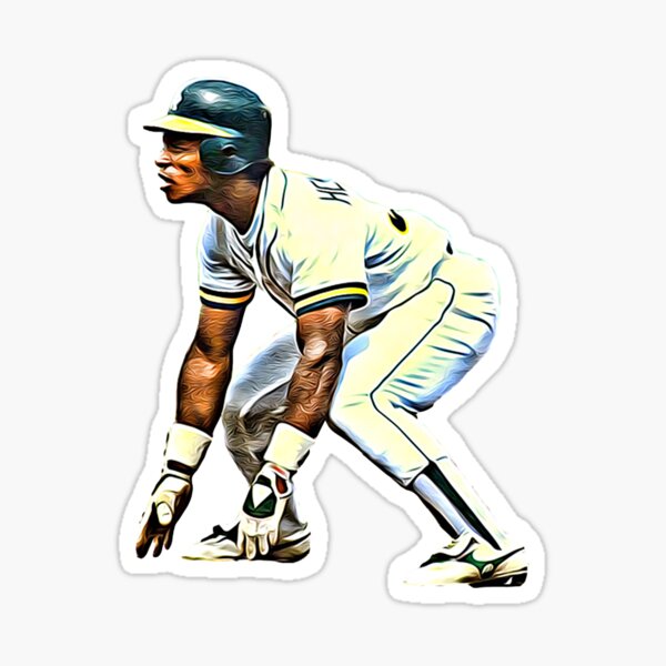 Rickey Henderson #35 Jersey Number Sticker for Sale by StickBall