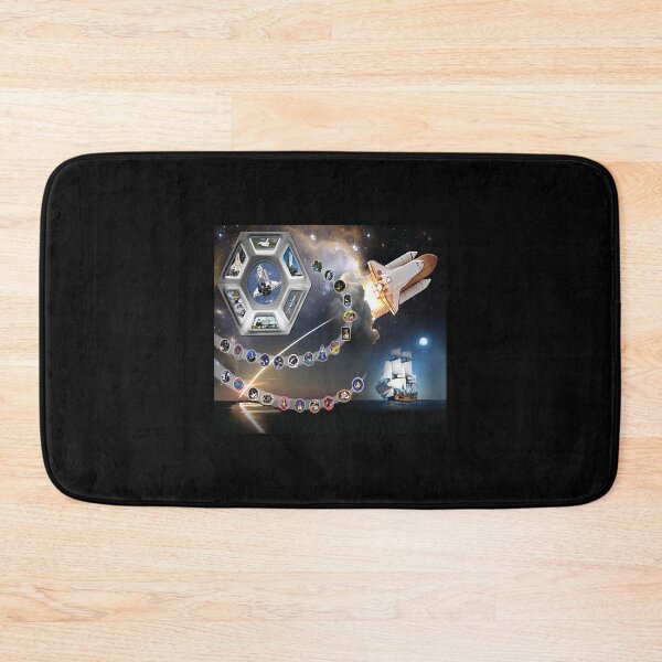 Item preview, Endeavour Commemorative Poster  designed and sold by awlinsCento.