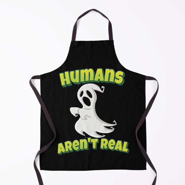 Item preview, Humans Aren't Real Ghost Cartoon designed and sold by FiveNiches.