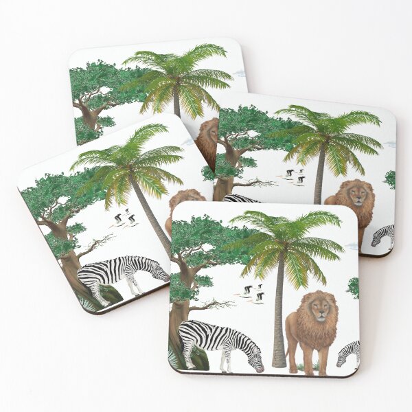 Item preview, Jungle Wildlife Landscape  designed and sold by MarcSabuncu.