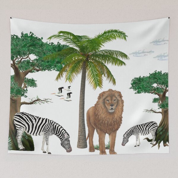Item preview, Jungle Wildlife Landscape  designed and sold by MarcSabuncu.
