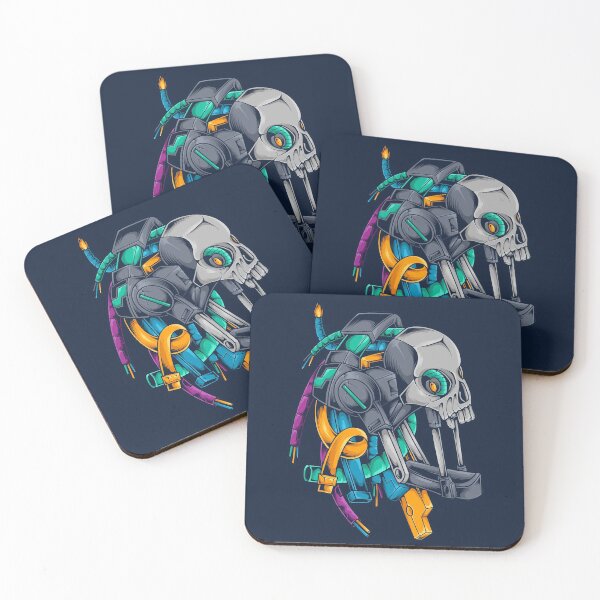Item preview, Artistic Skull Robotic Cyberpunk  designed and sold by Froyd Wess.