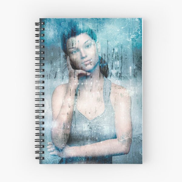 Item preview, AT THE WINDOW WITH WINTER BLUES designed and sold by Tammera.