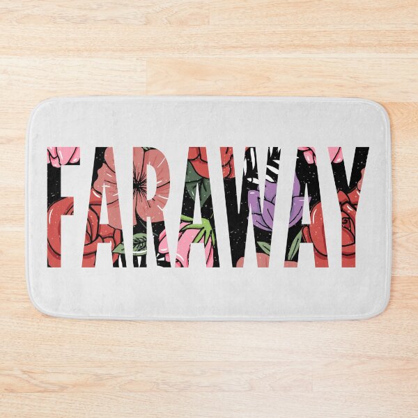 Item preview, Faraway Slogan Perfect Pin Card T-shirt Poster Sticker Print Illustration designed and sold by Peekonet.
