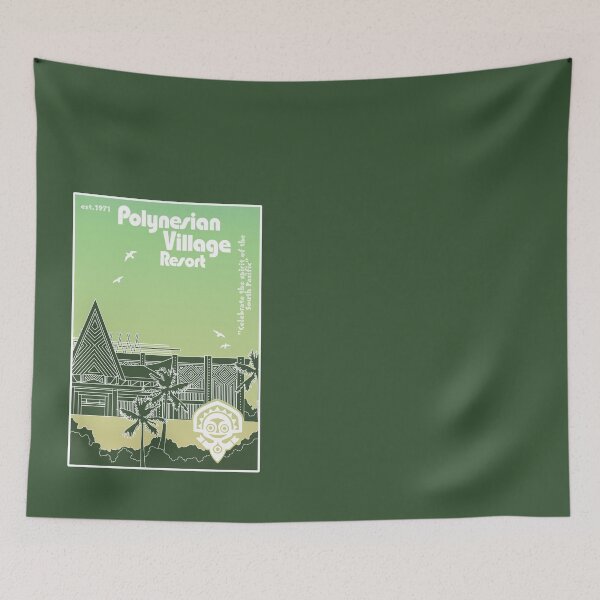 Item preview, Polynesian Resort (Luau Lime) designed and sold by Cammi Friederichs.