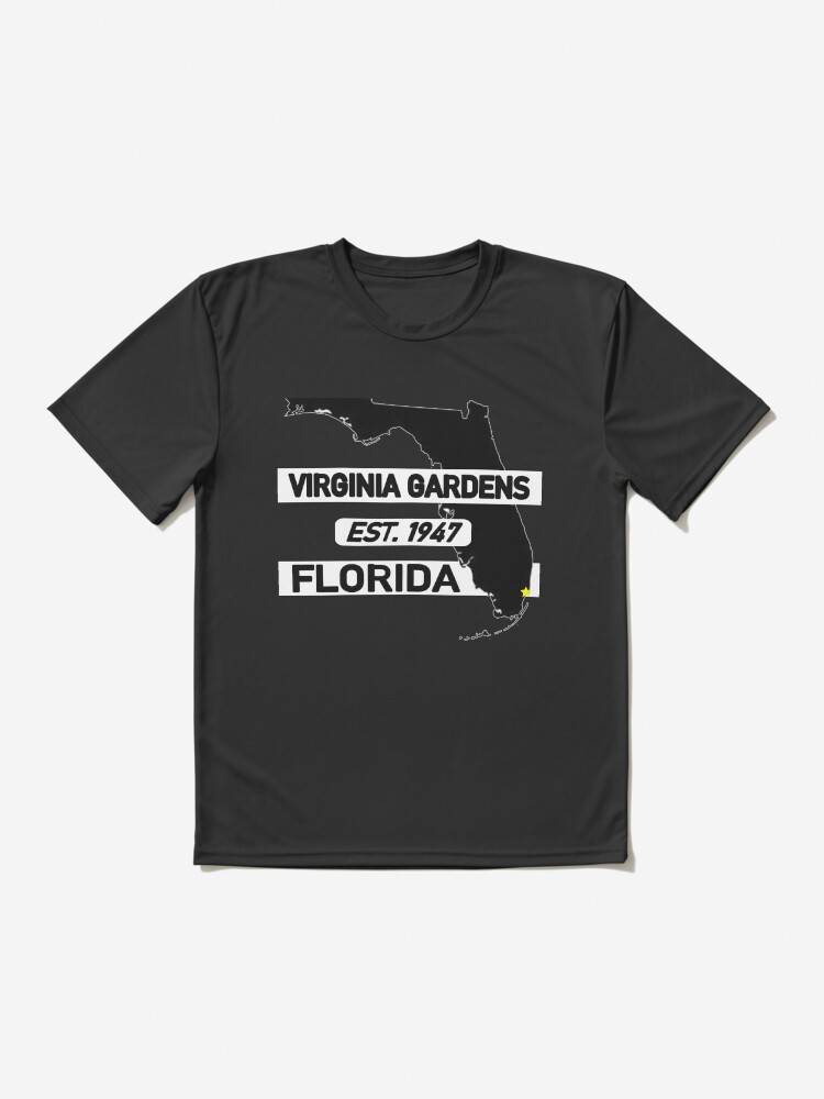 Thumbnail 2 of 7, Active T-Shirt, VIRGINIA GARDENS, FLORIDA EST. 1947 designed and sold by Mbranco.