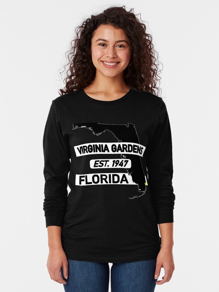 Thumbnail 2 of 5, Long Sleeve T-Shirt, VIRGINIA GARDENS, FLORIDA EST. 1947 designed and sold by Mbranco.