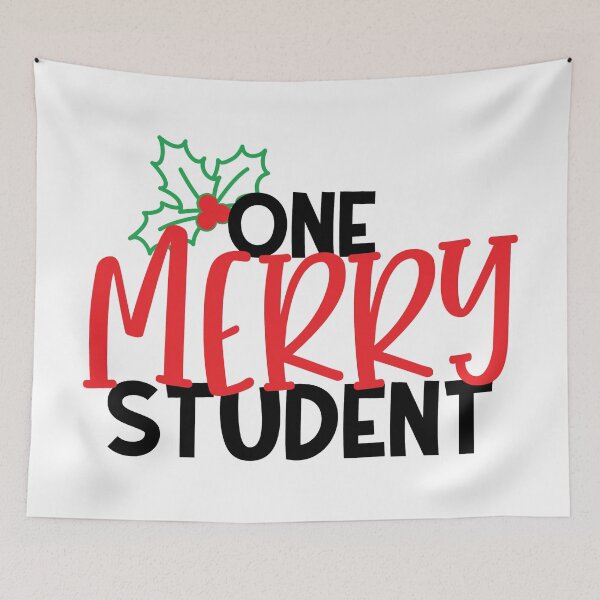 Item preview, One Merry Student designed and sold by OrnamentallyYou.