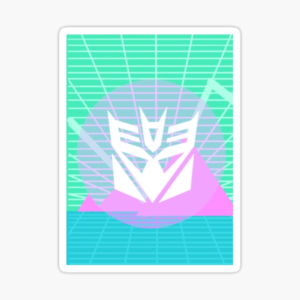 80s Decepticon Insignia Sticker