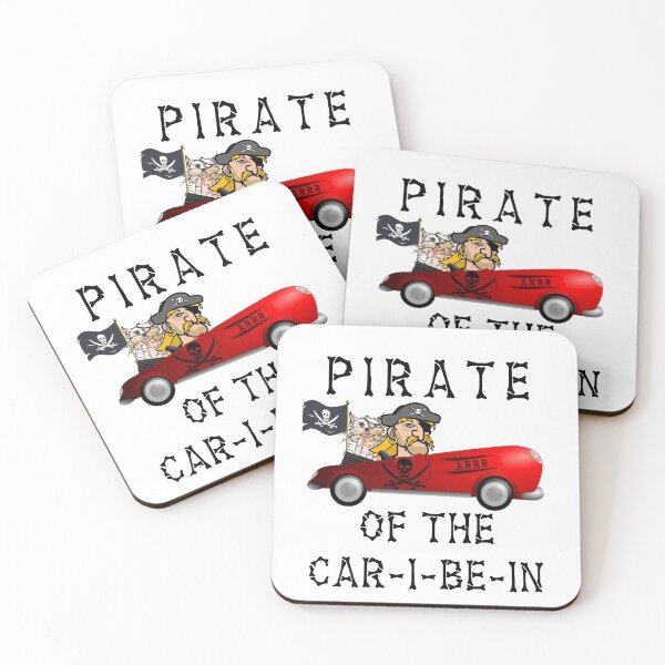 Item preview, Pirate of the Car-I-Be-In With My Pirate Cat Arrr designed and sold by KeysTreasures.
