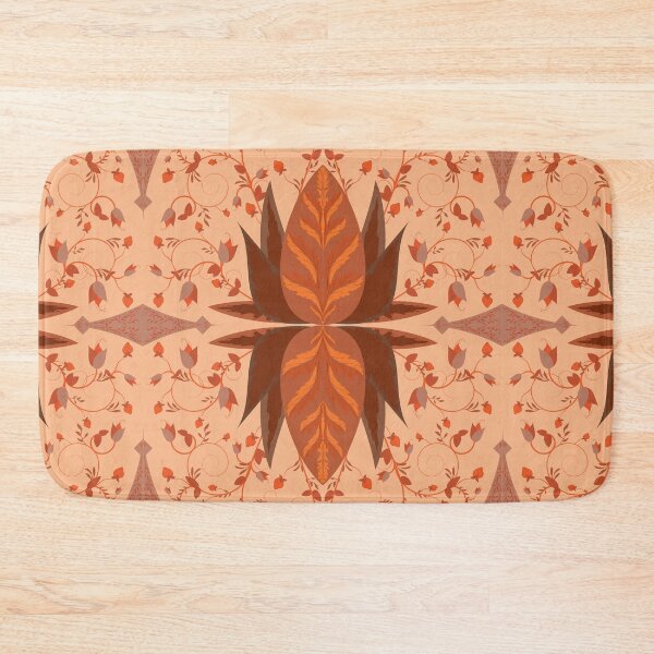 Item preview, Orange and Brown Flowers designed and sold by MissBennett.