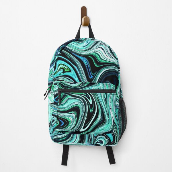 Item preview, Glossy Turquoise in Abstract Stream designed and sold by Flydea.