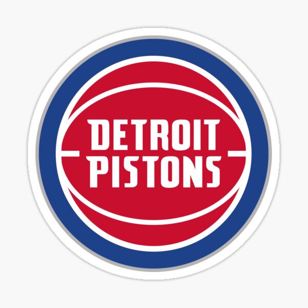 "pistonsdetroit city merch logo" Sticker for Sale by edwardgrock