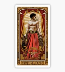 Art Nouveau Sherlock Sticker