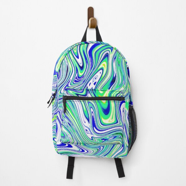 Item preview, Neon Blue & Green in Fluid Style designed and sold by Flydea.