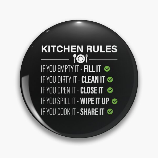 Item preview, Kitchen Rules Chef Cook designed and sold by eiwo87.