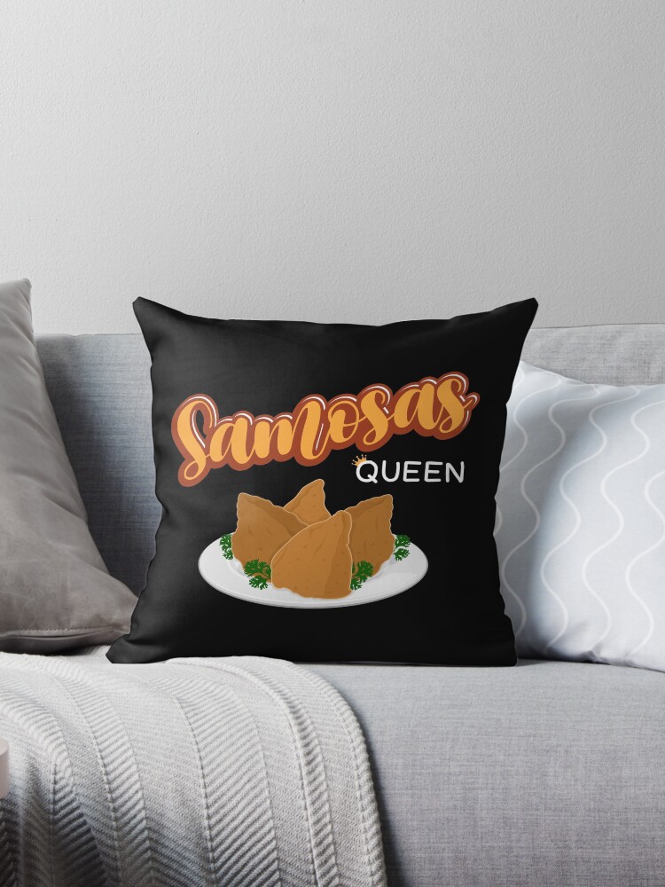 Funny Indian Food Lover Samosas Queen print Funny Indian Food Lover Samosas Queen print