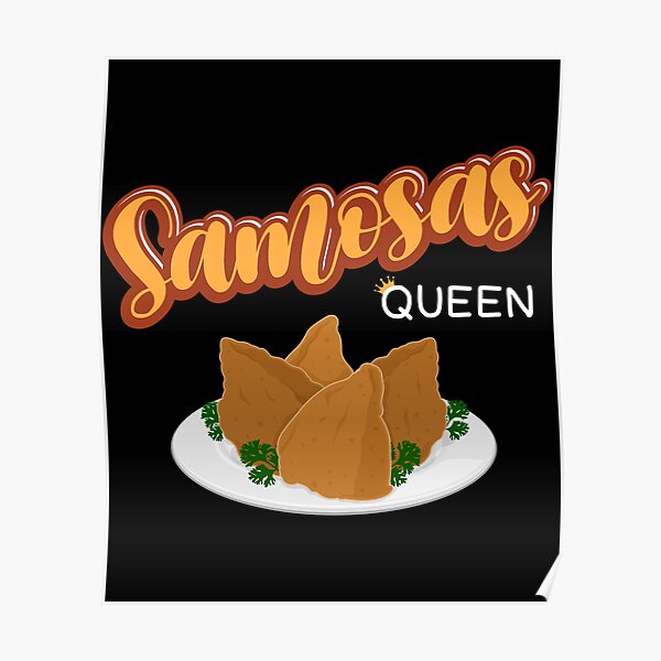 Poster Samosa Redbubble