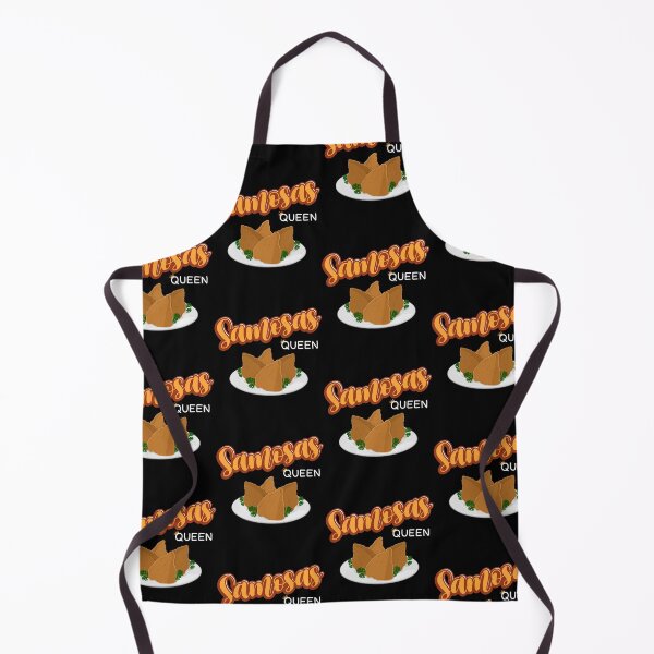 Item preview, Funny Indian Food Lover Samosas Queen print designed and sold by jakehughes2015.