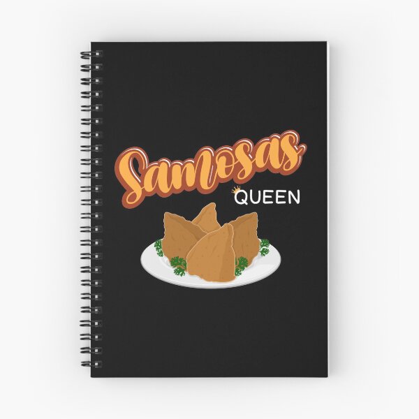 Item preview, Funny Indian Food Lover Samosas Queen print designed and sold by jakehughes2015.