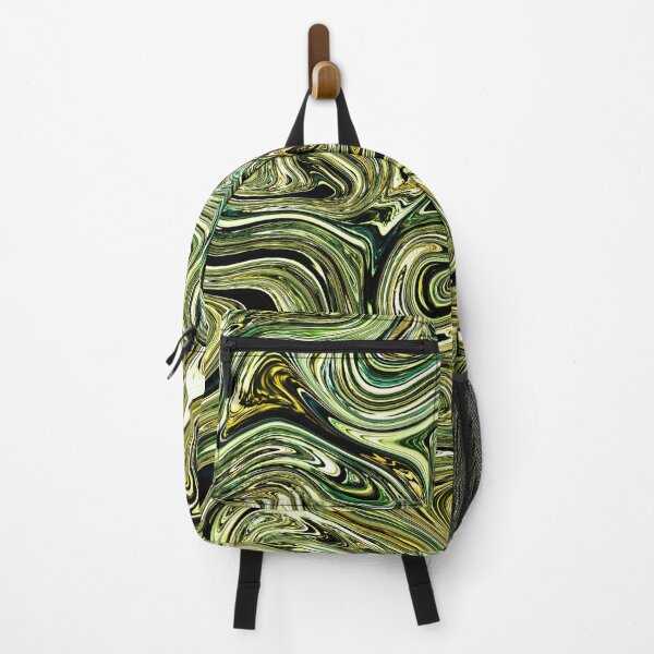 Item preview, Glossy Green Abstract Stream designed and sold by Flydea.