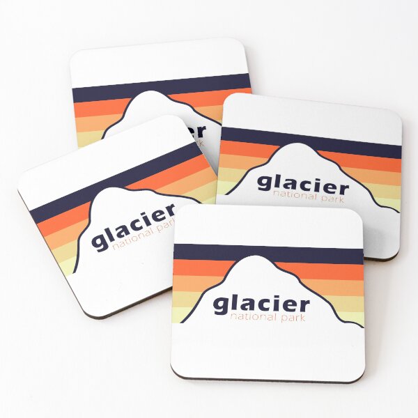 Aperçu de l'œuvre Parc national des Glaciers, Orange créée et vendue par doctrin.