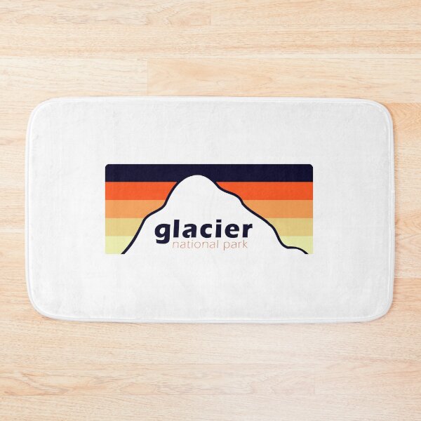 Artikelvorschau, Glacier Nationalpark, Orange, entworfen und verkauft von doctrin.