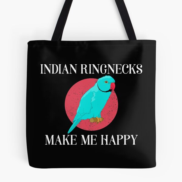Item preview, Happy Parrot Lover Indian Ringneck print designed and sold by jakehughes2015.