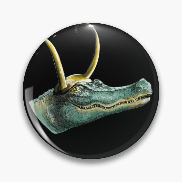 Item preview, Never smile at a Loki-dile  designed and sold by shopAlligaLoki.