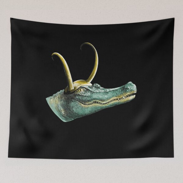 Item preview, Never smile at a Loki-dile  designed and sold by shopAlligaLoki.