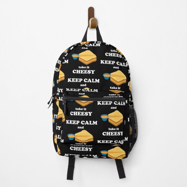 Aperçu de l'œuvre Fromage Pimento drôle gardez votre calme et prenez-le design Cheesy Pun créée et vendue par jakehughes2015.