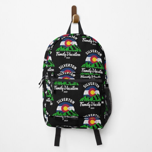 Item preview, Mountain Colorado Flag Silverton Family Vacation 2021 print designed and sold by jakehughes2015.