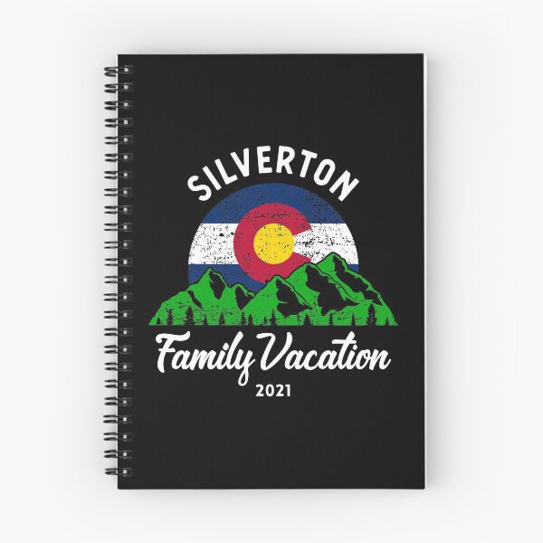 Item preview, Mountain Colorado Flag Silverton Family Vacation 2021 print designed and sold by jakehughes2015.