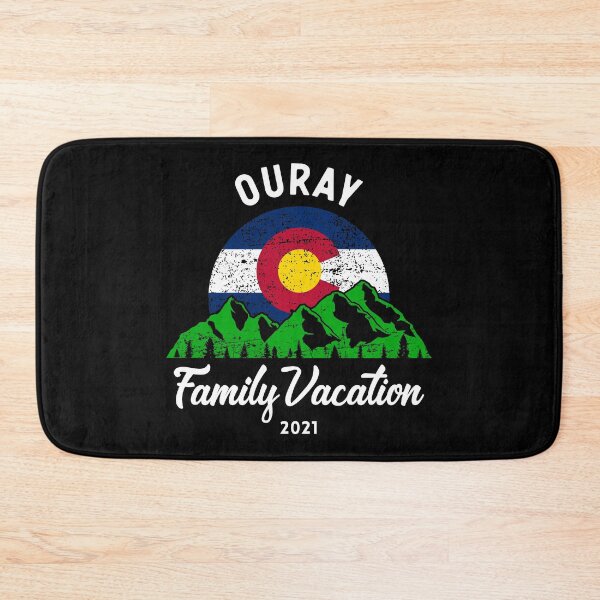 Item preview, Mountain Colorado Flag Ouray Family Vacation 2021 graphic designed and sold by jakehughes2015.