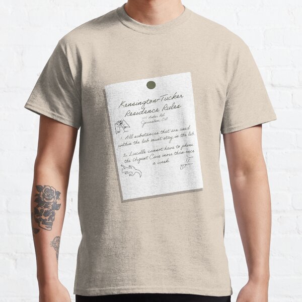 Kensington-Tucker Residence Rules Classic T-Shirt
