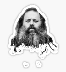 Rick Rubin - DEF JAM shirt Sticker