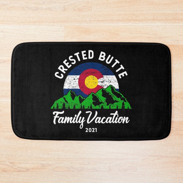 Item preview, Mountain Colorado Flag Crested Butte Family Vacation 2021 product designed and sold by jakehughes2015.