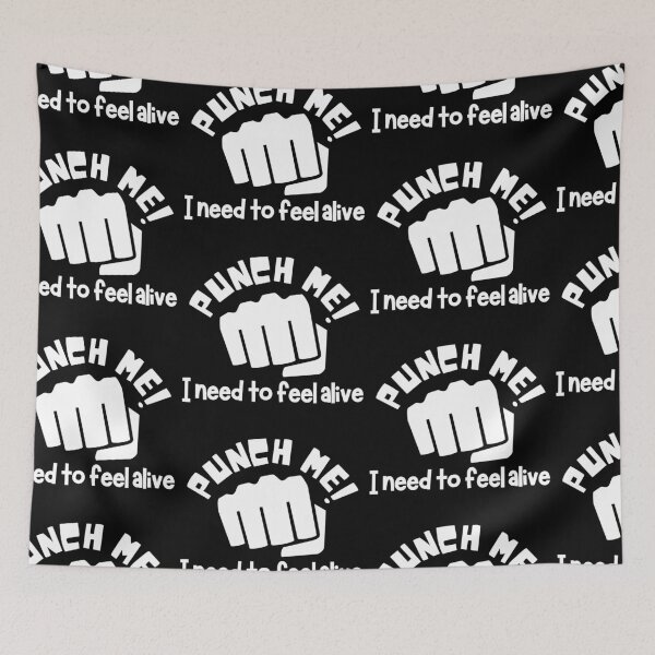 Item preview, Punch Me I Need to Feel Alive designed and sold by SweetAndSpice.