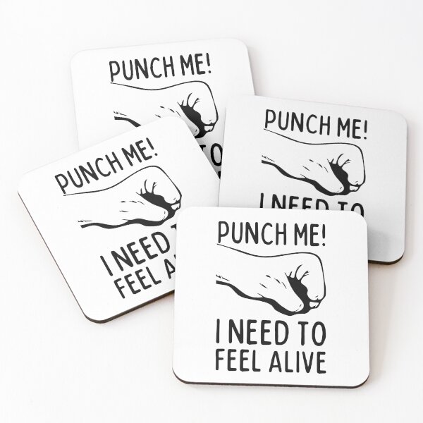 Item preview, Punch Me I Need to Feel Alive designed and sold by SweetAndSpice.