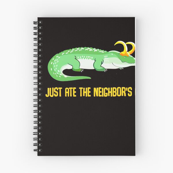 Item preview, JUST ATE THE NEIGHBORS CAT designed and sold by shopAlligaLoki.