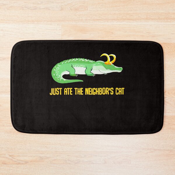 Item preview, JUST ATE THE NEIGHBORS CAT designed and sold by shopAlligaLoki.