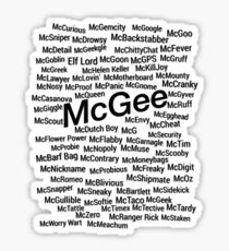 McNicknames Sticker